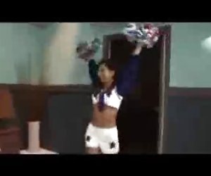 Gorące azjatyckie cheerleaderki